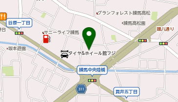 そんぽの家練馬の地図画像