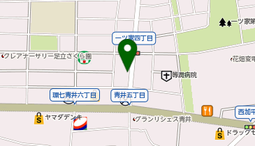 社会医療法人社団慈生会グループホーム常楽の地図画像