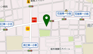 介護付有料老人ホームみなみはなはたの憩の地図画像