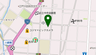 介護付有料老人ホームソラスト江戸川グリーンパークの地図画像