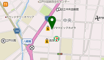 リアンレーヴ新小岩の地図画像