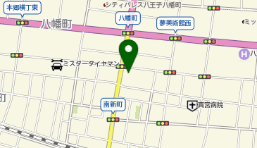 レッツ倶楽部八王子の地図画像