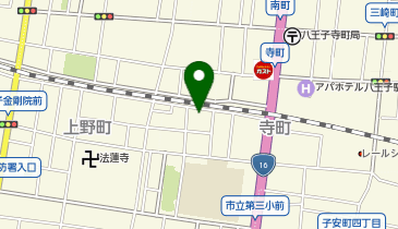 ザオーケアプラン八王子の地図画像