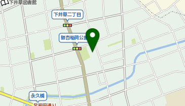 カームガーデン下井草の地図画像