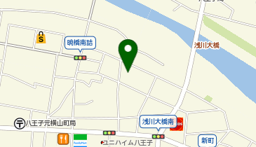 木下の介護グループホーム八王子の地図画像