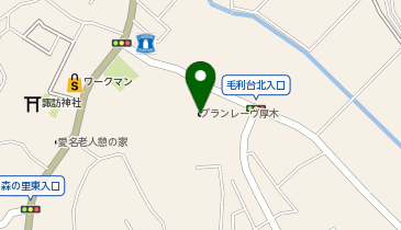 グランレーヴ厚木の地図画像