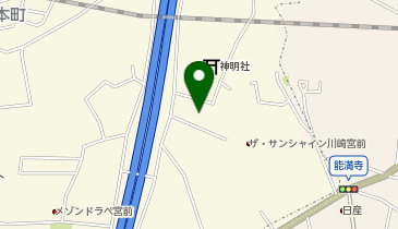 そんぽの家川崎宮前の地図画像