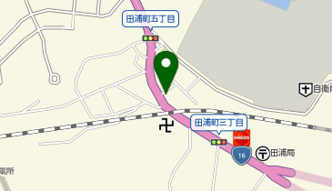 リハビリデイサービスチェリーホーム田浦の地図画像