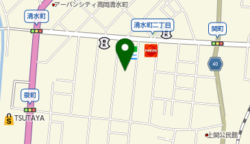 健生株式会社の地図画像