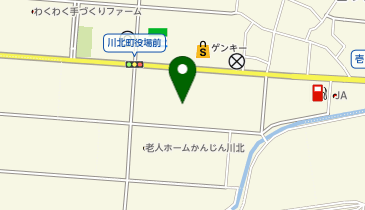 川北町デイサービスセンターの地図画像