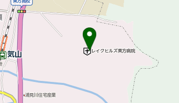 レイクヒルズ美方病院指定(介護予防)通所リハビリテーション事業所の地図画像