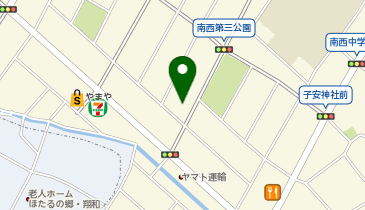 デイサービスセンター輝の地図画像