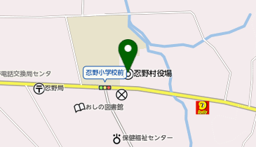 特別養護老人ホームいちいの木の地図画像