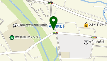 ツクイ甲府富士見の地図画像