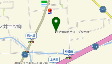 コープながの福祉センター長野南ホームヘルプステーションの地図画像