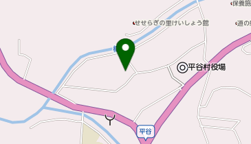 平谷村社会福祉協議会指定通所介護事業所の地図画像