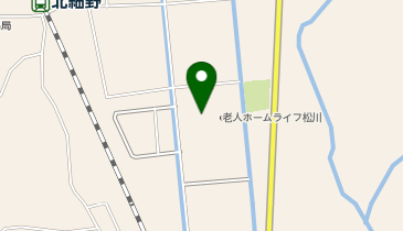 特別養護老人ホームライフ松川の地図画像