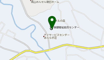 高山村社会福祉協議会居宅介護支援事業所の地図画像