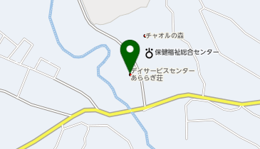 高山村社会福祉協議会通所介護事業所の地図画像