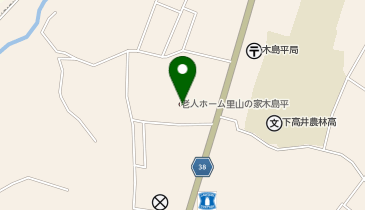 特別養護老人ホーム里山の家木島平の地図画像