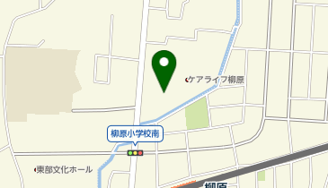 看護小規模多機能あったかほーむ柳原の地図画像