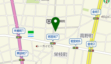 千手堂病院居宅介護支援事業所の地図画像