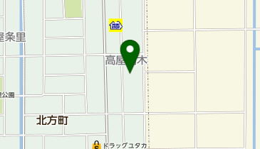 きたがたリハビリセンターの地図画像