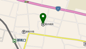 桃井病院訪問看護ステーションの地図画像
