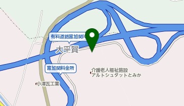 介護老人福祉施設アルトシュタットとみかの地図画像