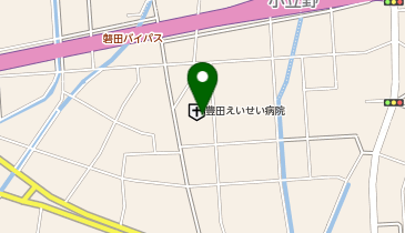 豊田えいせい病院訪問リハビリテーションの地図画像