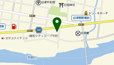 セントケア平町の地図画像