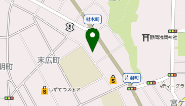 支援センターふくみみの地図画像
