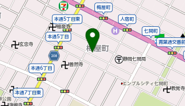 サンケア梅屋町の地図画像