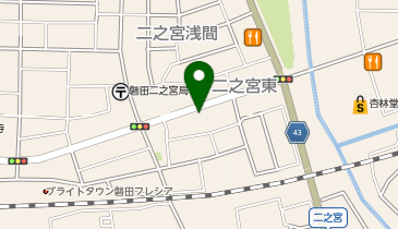 ケアプランセンター二之宮の地図画像