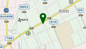 デイサービス山風木の地図画像