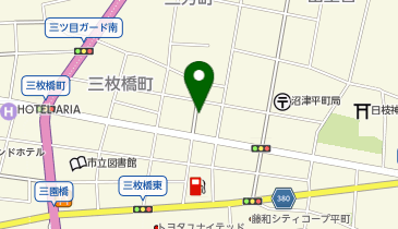 檜楽園の地図画像