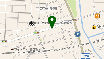 グループホームこもれびの地図画像