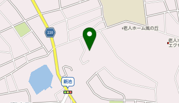 訪問看護ステーション楽人の地図画像