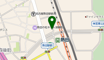 名身連ヘルパーセンターの地図画像