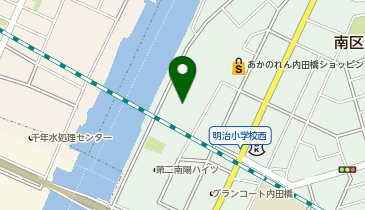 ブランシエール神宮南井田の地図画像