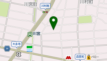 訪問介護まごころの地図画像