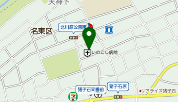 いのこし居宅介護支援事業所の地図画像