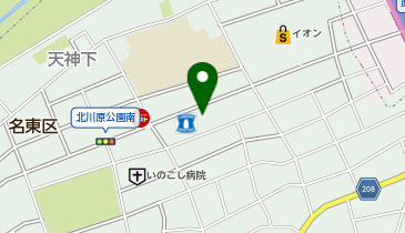 bonbon名東の地図画像