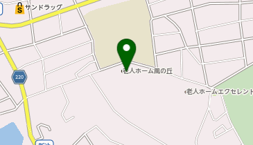 介護付有料老人ホーム風の丘の地図画像