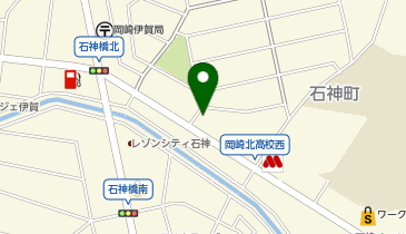 あづま家デイサービス石神の湯の地図画像