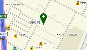 かぐらヘルパーステーション小牧の地図画像
