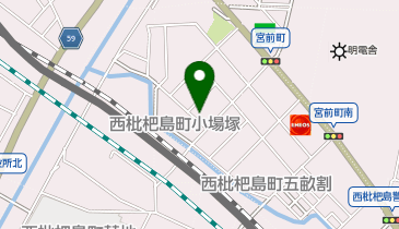 らくらく運動デイサービス楽ちんの地図画像