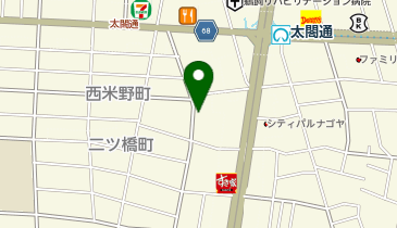 丸八夜間対応型訪問介護事業所の地図画像