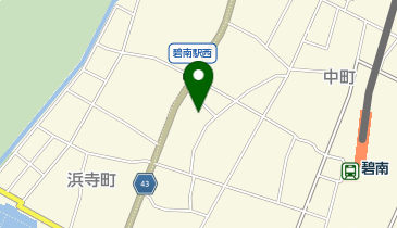 デイサービス歩歩の地図画像