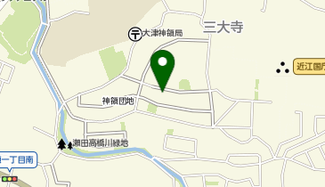 大津市社会福祉事業団瀬田すこやかヘルパーステーションの地図画像